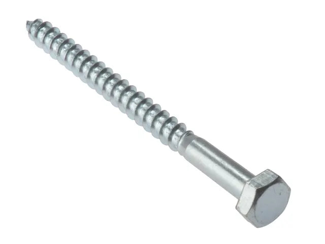 Zinc-Plated Coach Screws – Bag 10