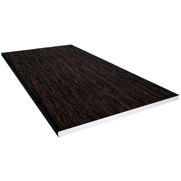 150mm 10mm General Purpose Soffit Board Black Ash Wood Grain – GPB150WGB