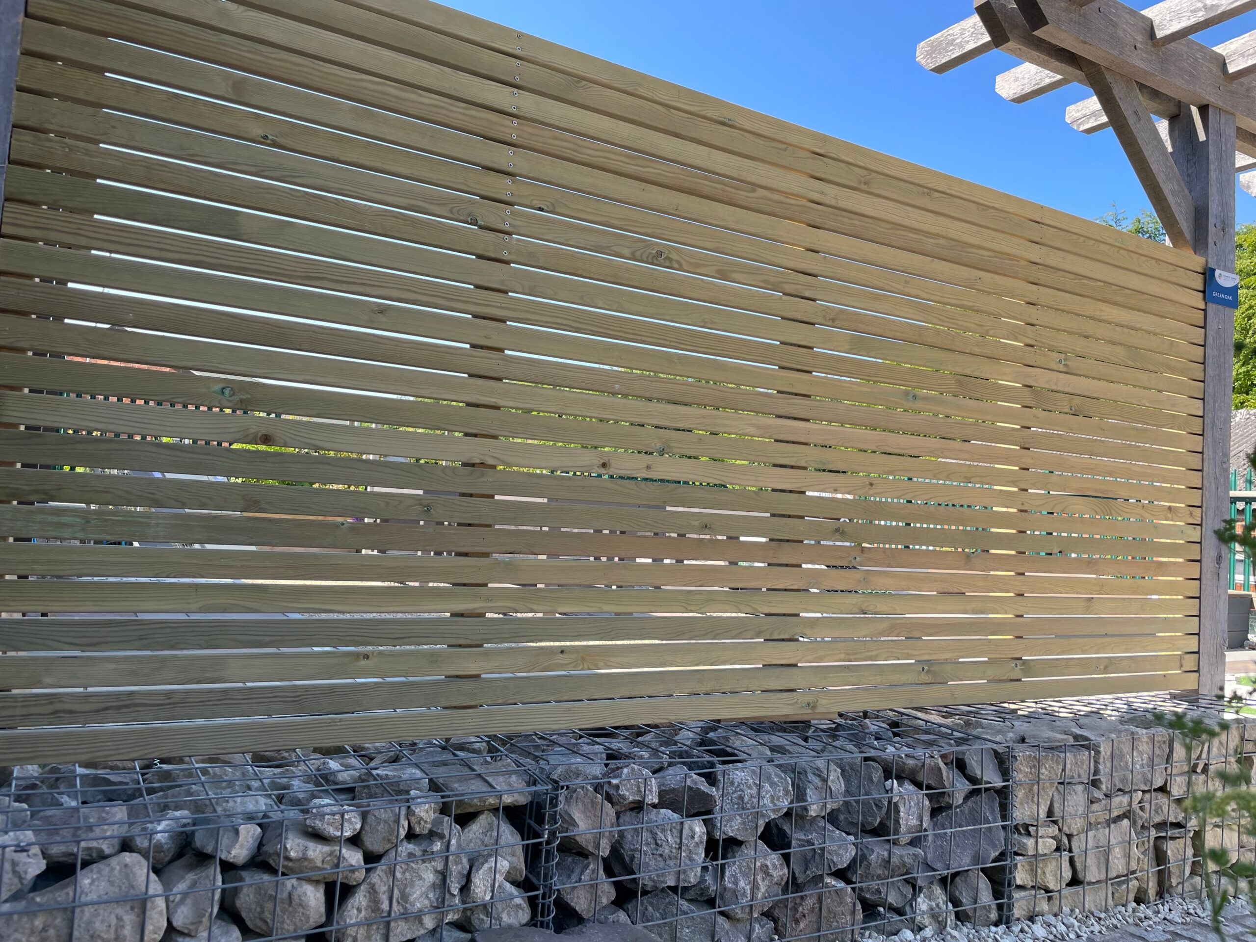 Rounded Edge Timber Battens – Landscaping & Screening - Wern-wood