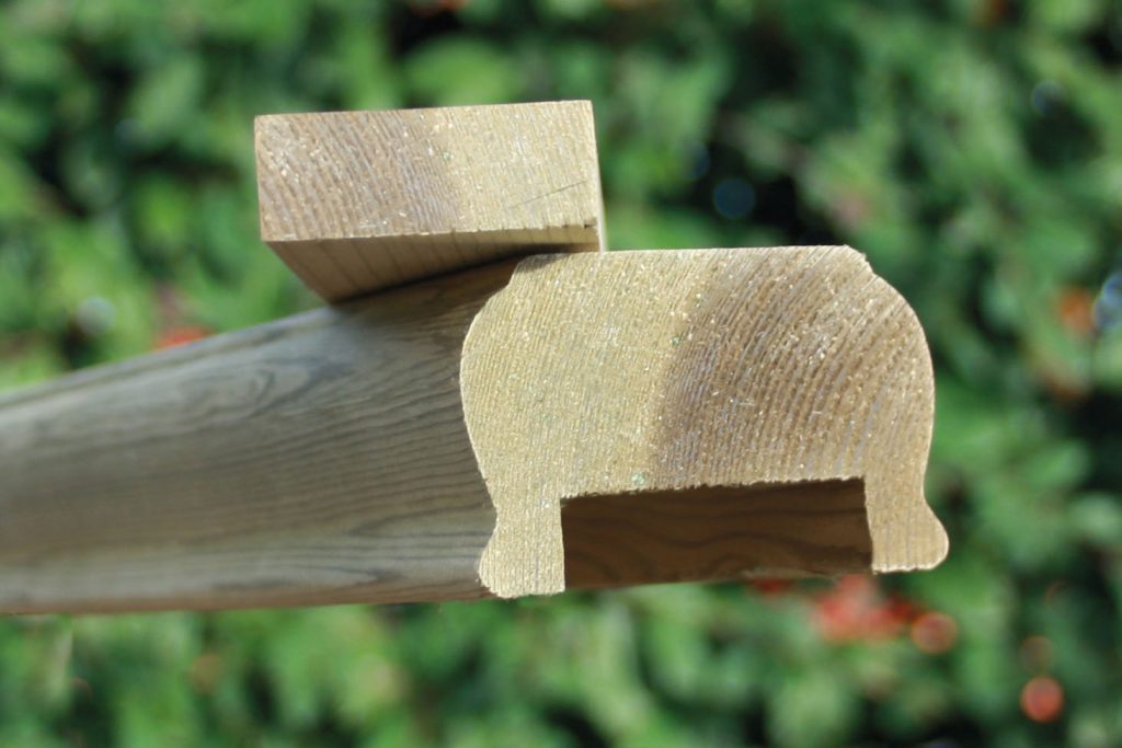 Premium Treated Handrail & Baserail & Infill Piece