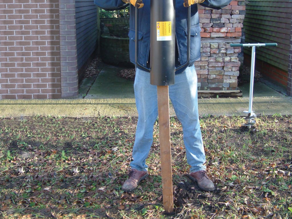 Roughneck Reinforced Top Post Rammer 150mm