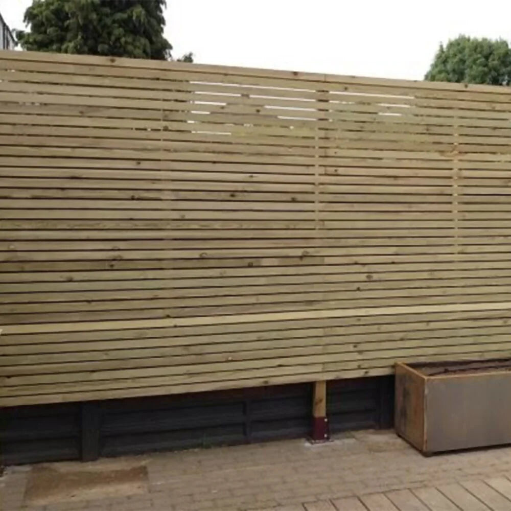 Rounded Edge Timber Battens – Landscaping & Screening - Wern-wood