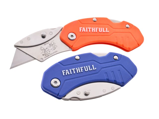 Faithfull Folding Utility Knife