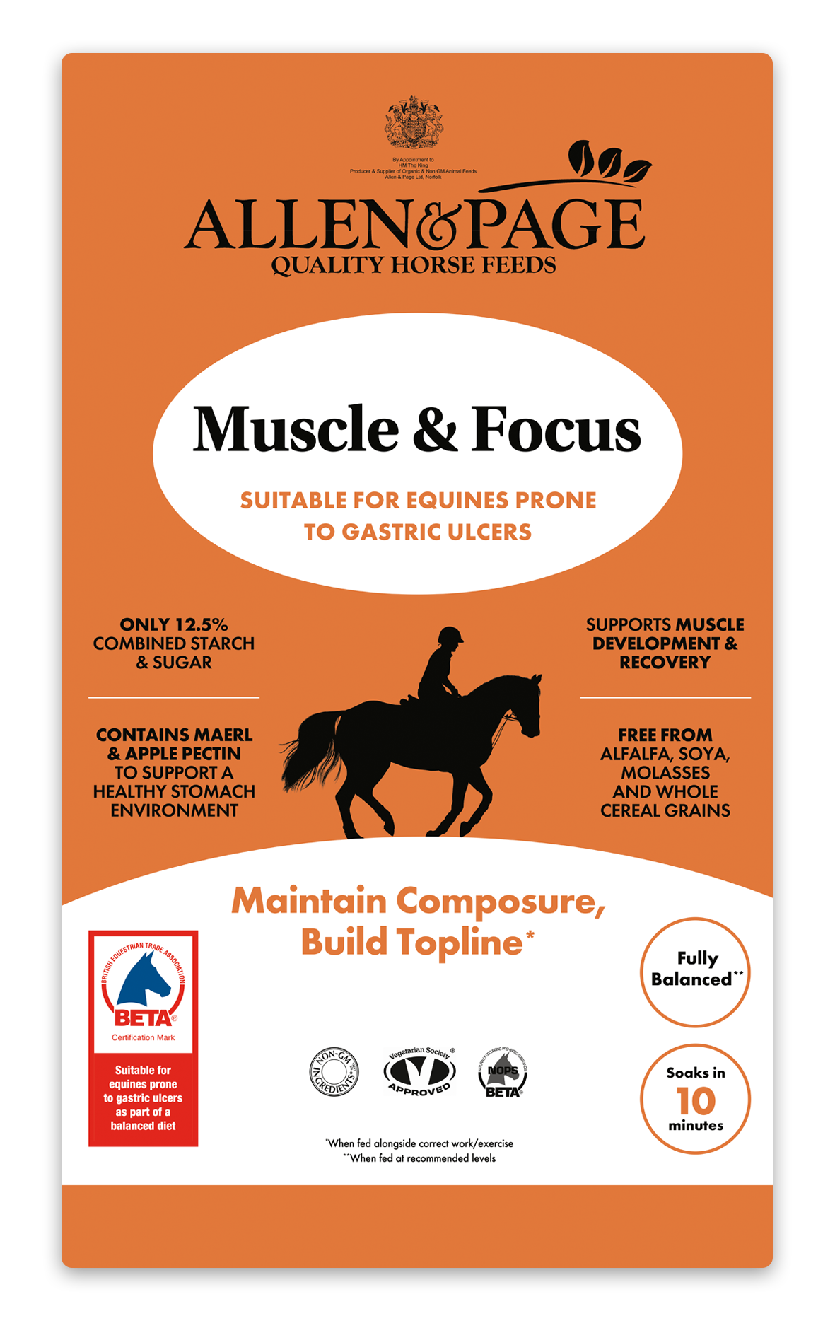 Allen & Page Muscle Focus manufacturer pack image