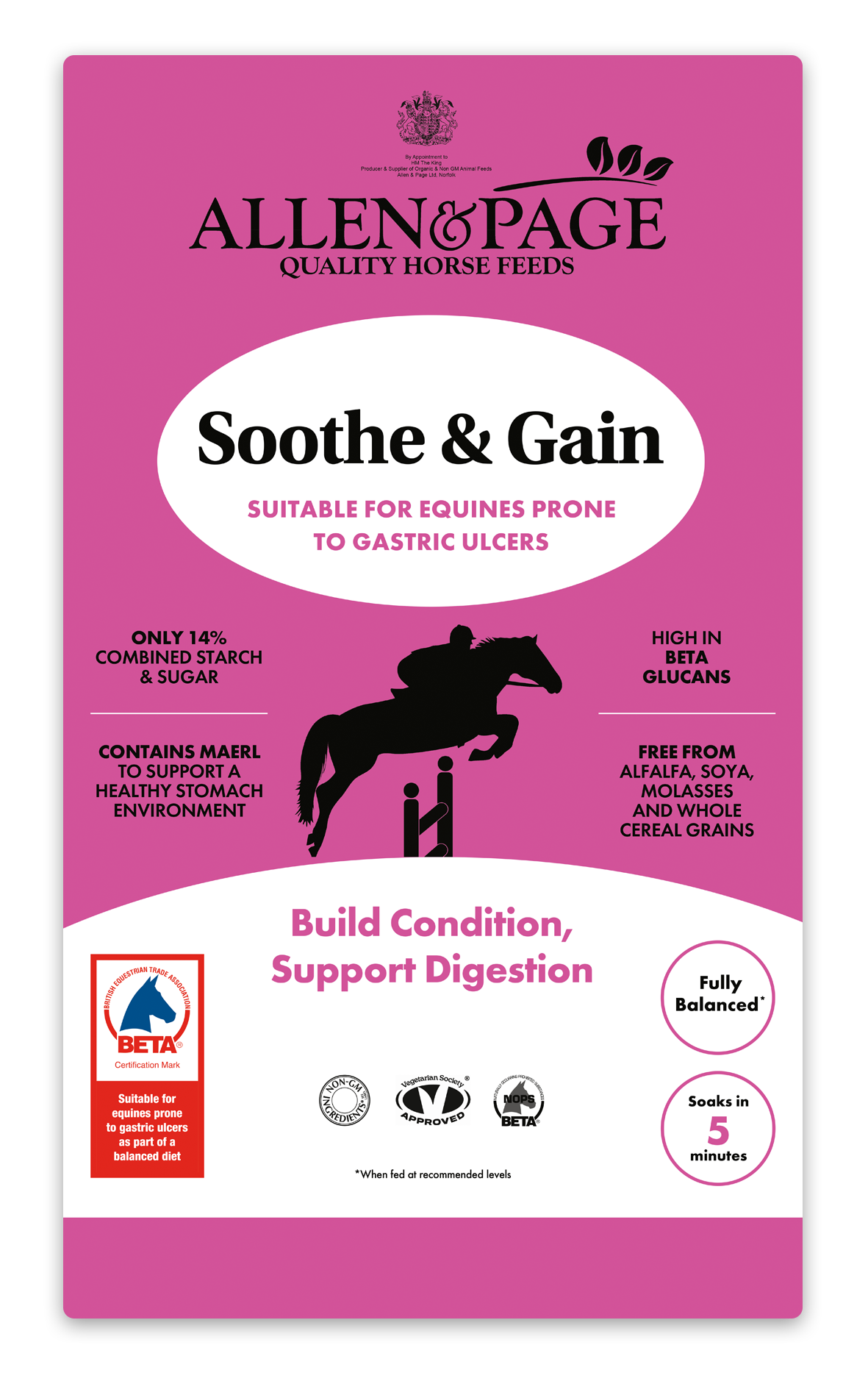 Allen & Page Soothe Gain manufacturer pack image