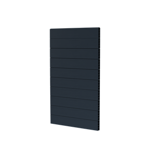 DuraPost aluminium gate infill panels Anthracite Grey