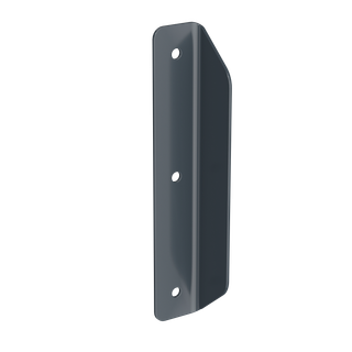 DuraPost gate stop set Anthracite Grey