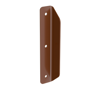 DuraPost gate stop set Sepia Brown