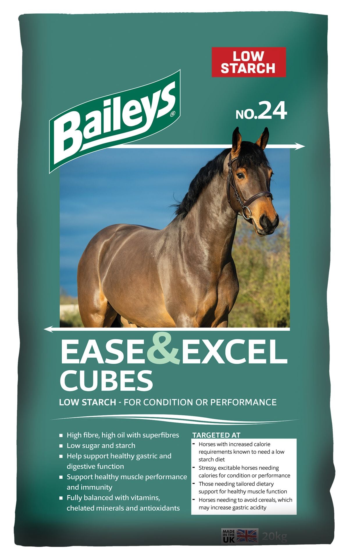 Baileys No.24 Ease & Excel Cubes manufacturer pack image