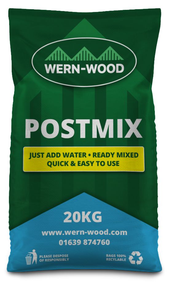 Postmix rapid set concrete