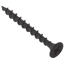 38mm Black Coarse Drywall Screws (Pack of 200)