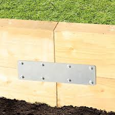 Internal Sleeper Straight Flat Support Plate Galv