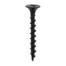 75mm Black Coarse Drywall Screws (Pack of 500)
