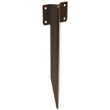 Single Sleeper Straight Spike Brown - 440mm