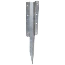 Double Sleeper Straight Support Spike Galv - 750mm