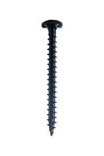DuraPost 4 x 40mm Pan Head Timber Screws Bag of 10 Black