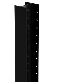 DuraPost Classic Steel Fence Posts – Special Order Lengths & Colours – 1.8m / Black