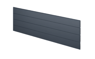DuraPost HORIZON Aluminium Privacy Panel Anthracite Grey