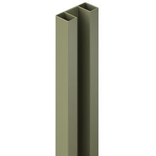 DuraPost VISTA Aluminium Infill Profile Set – Special Order Colours – Olive Grey