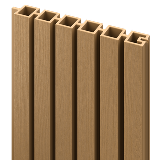 DuraPost URBAN Slatted Composite Fence Boards – 6ft – Natural – Pack of 1