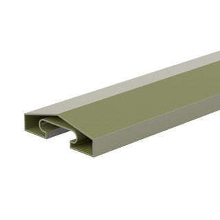 DuraPost Capping Rail 65mm 1.83m Olive Grey
