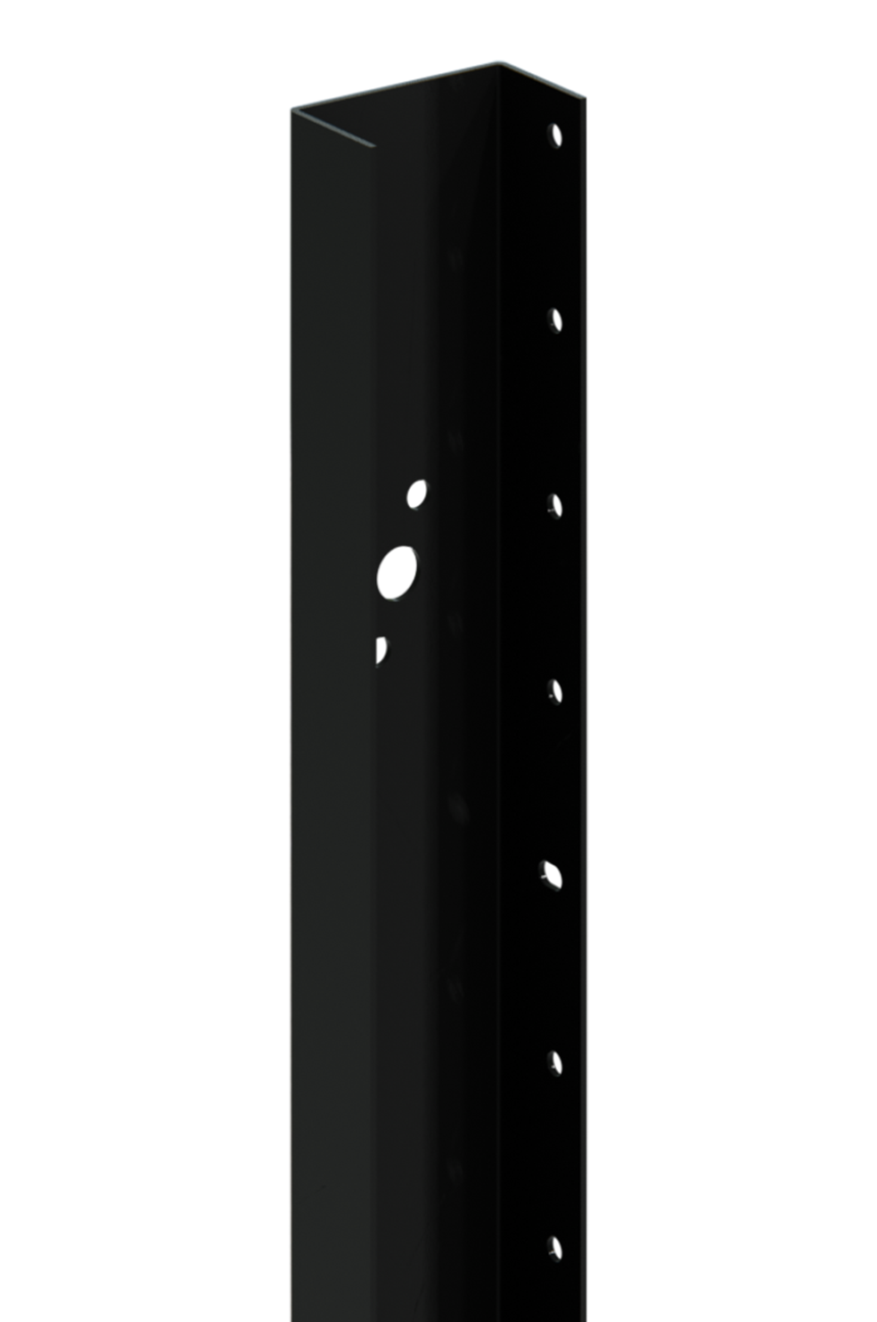 DuraPost U-Channel 52 x 30mm 2.1m Black – SKU B8070503