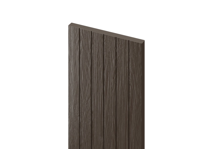 DuraPost VENTO composite fence slats Brown