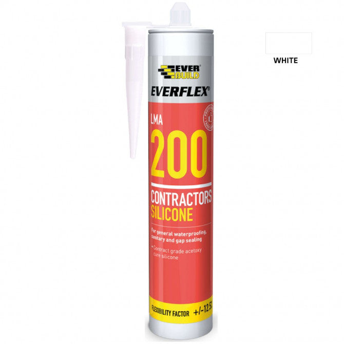 Everbuild General Purpose Silicone Clear 295ML