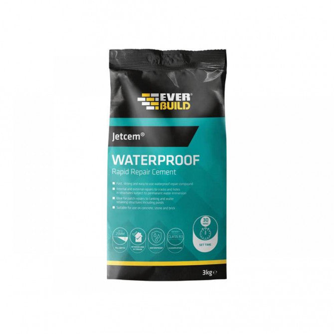 Everbuild  Jetcem Rapid Grey Bag - 3kg