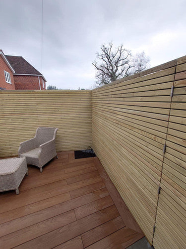 Rounded Edge Timber Battens – Landscaping & Screening - Wern-wood