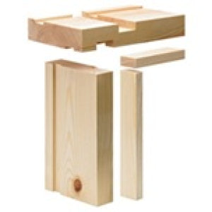Redwood Firecheck door lining set with loose door stops