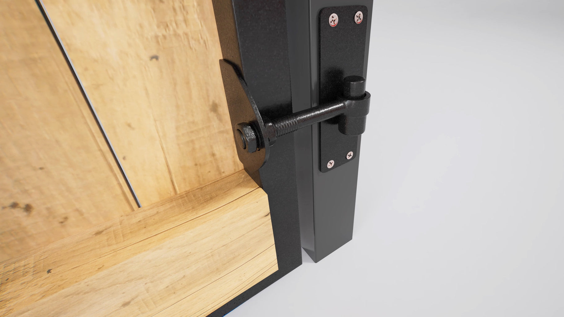 GateMate adjustable steel gate frame components