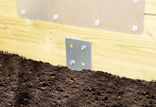 Sleeper / Base Anchor to Concrete in Galv