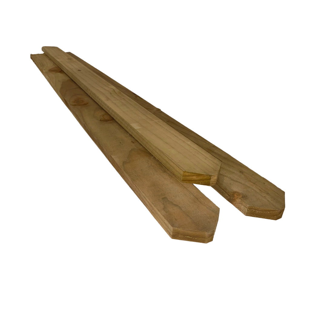 Treated Pointed Top Picket Fence Pale – 75mm x 18mm