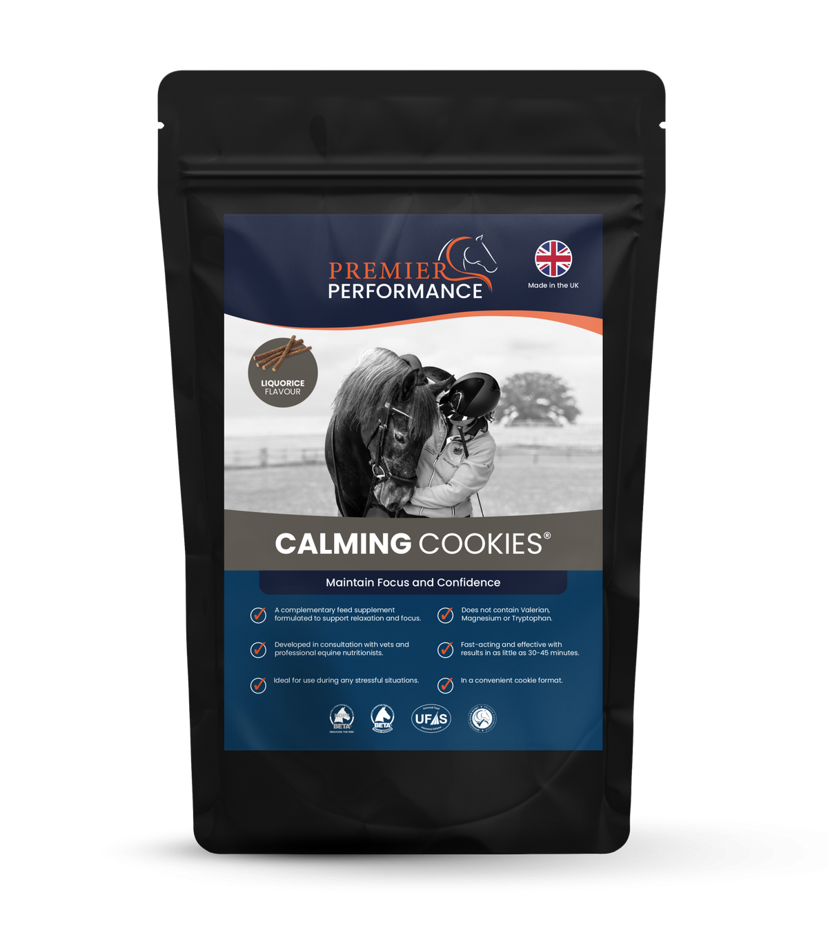 Premier Performance Calming Cookies - Liquorice manufacturer image