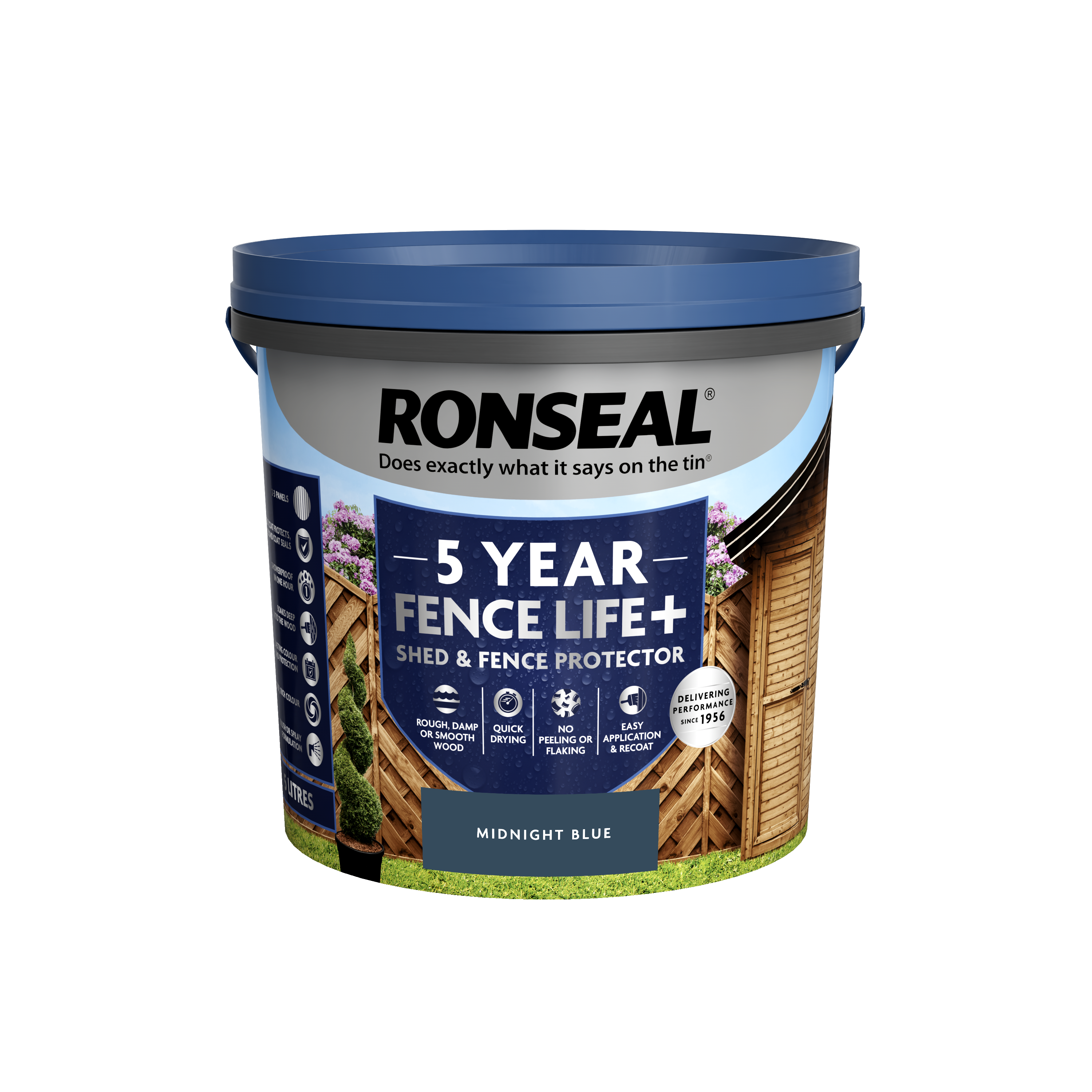 Ronseal Fence Life Plus Midnight Blue 5L