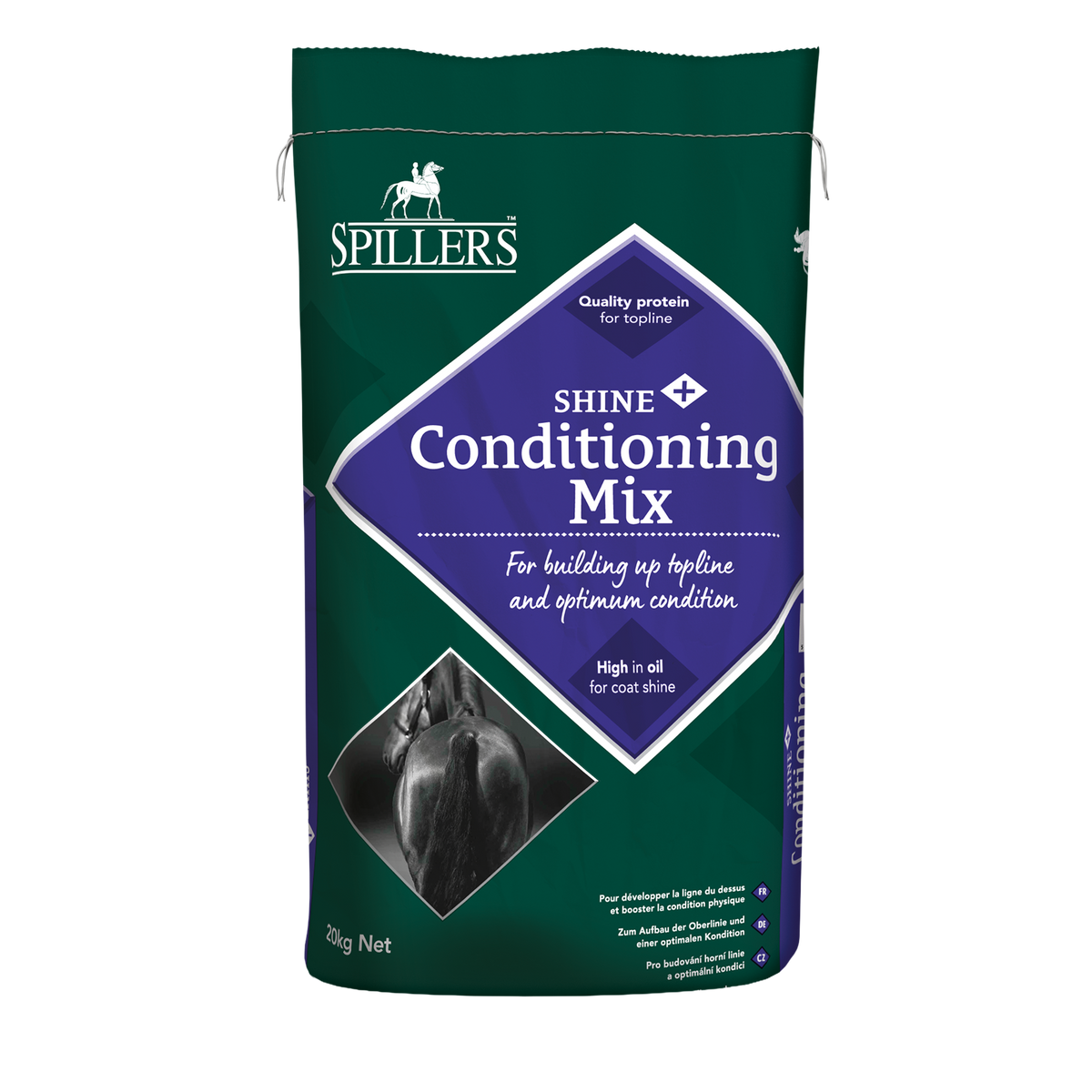 Spillers Shine+ Conditioning Mix manufacturer pack image