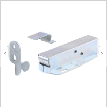 TIMCO 77 x 35mm zinc touch latch for loft hatches and cupboards