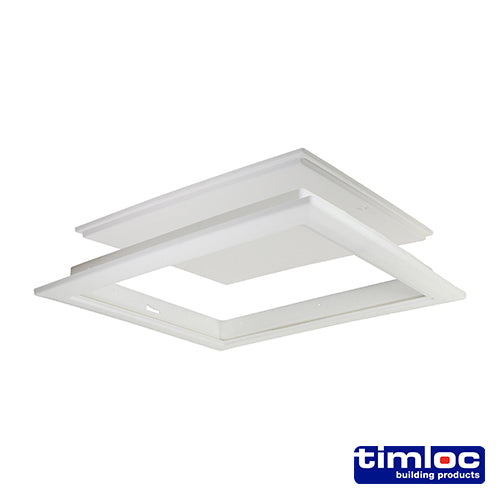 Timloc 1168 drop-in white loft access door 562 x 665mm
