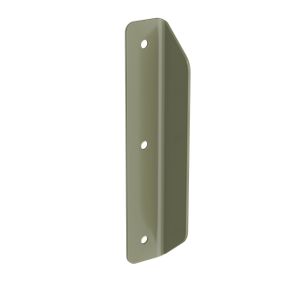 DuraPost gate stop set olive grey