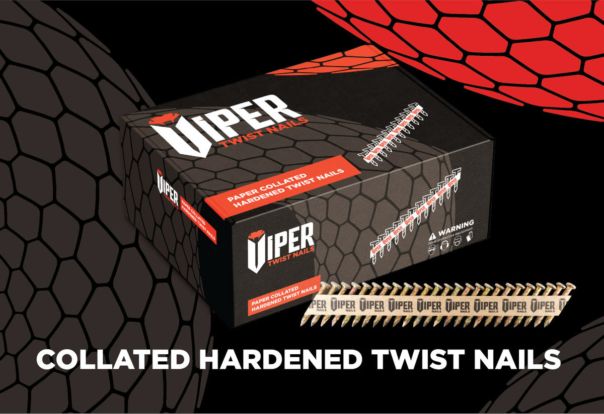 Viper 35mm PPN positive placement hardened twist nails